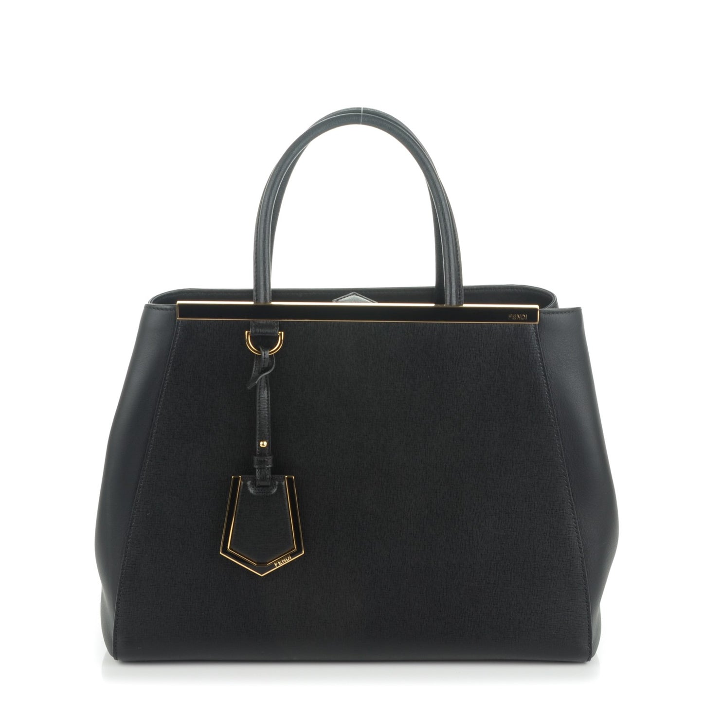 Vitello Elite Medium 2Jours Tote Black