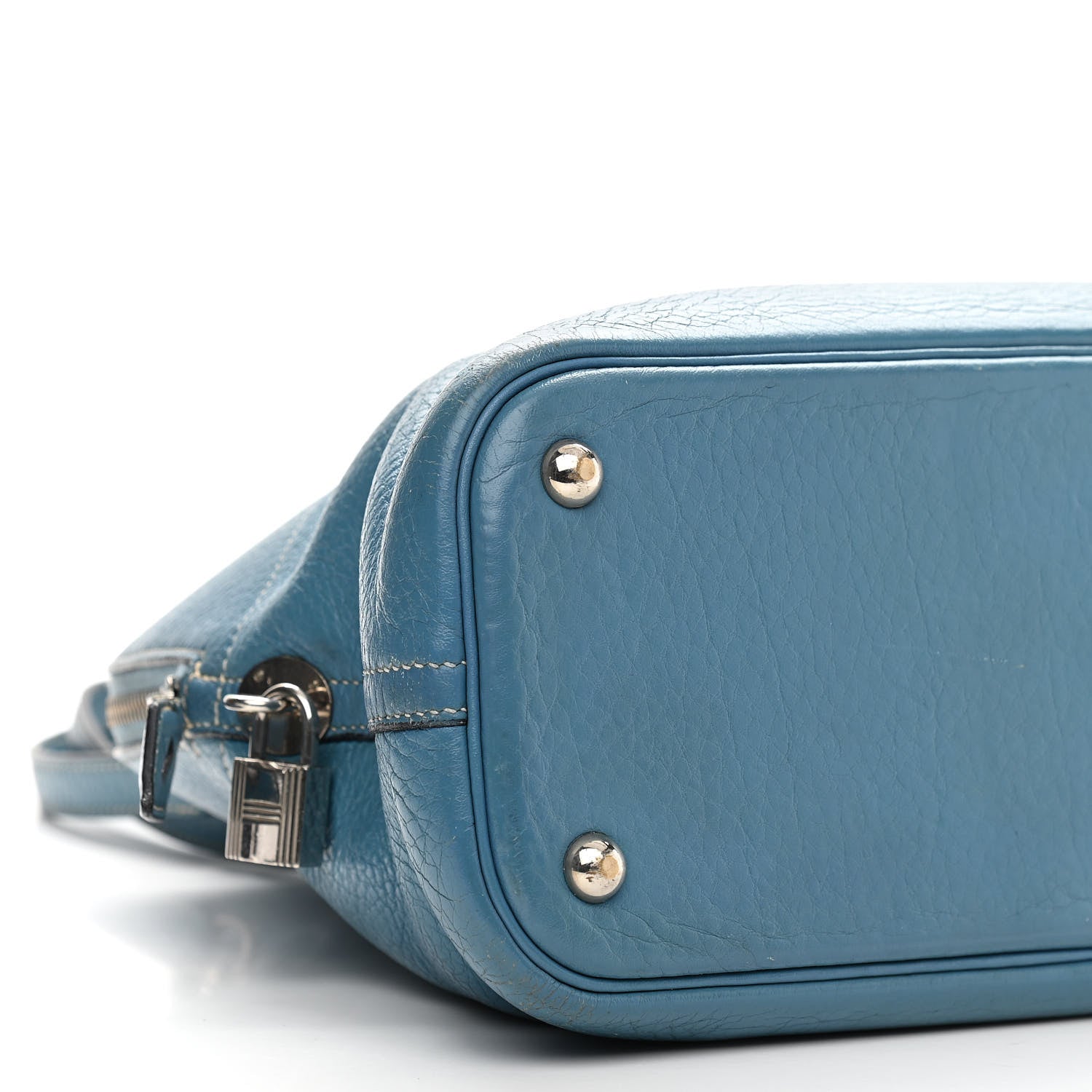 Hermes Taurillon Clemence Bolide 31 Blue Jean 8 of 19