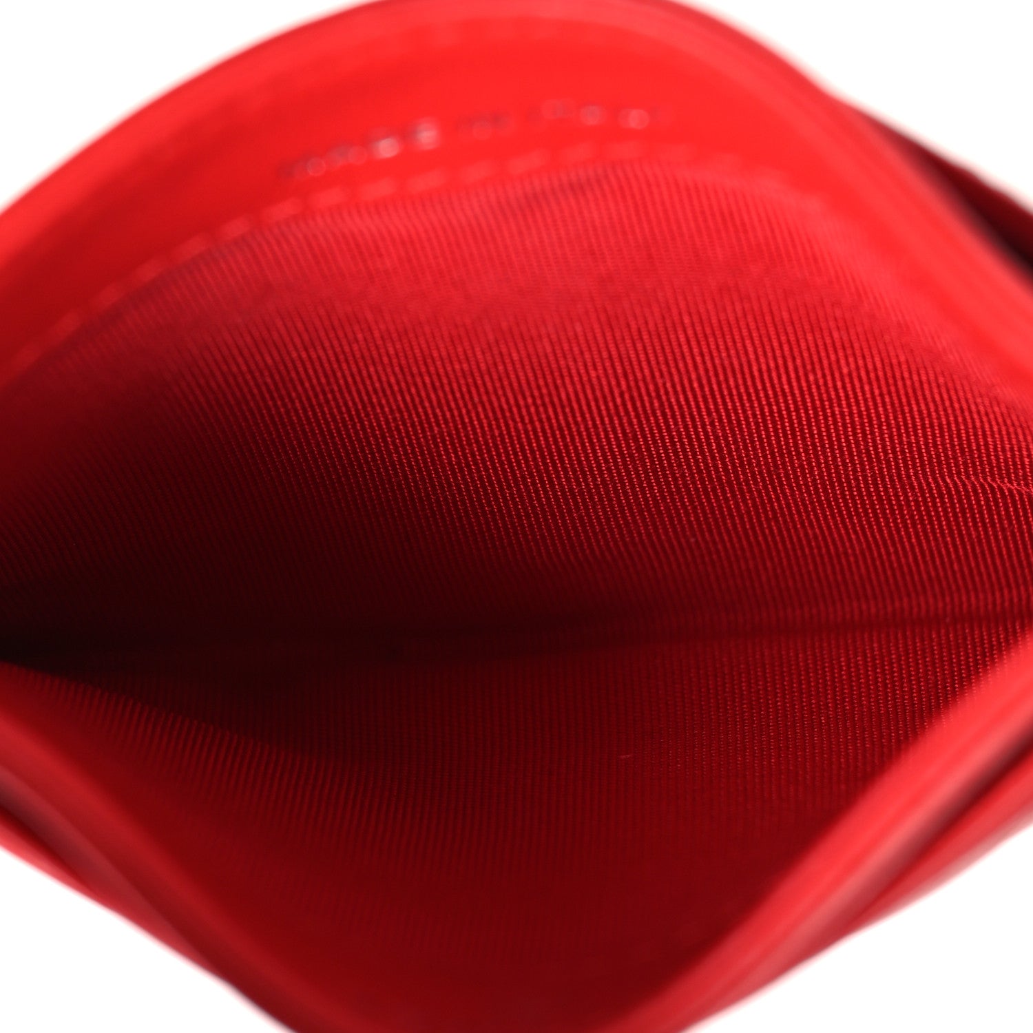 Chanel Lambskin Camellia Embossed Card Holder Red 4 of 10