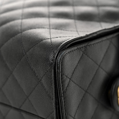 Chanel Caviar Quilted Large Chanel 25 Handbag Black 12 of 12