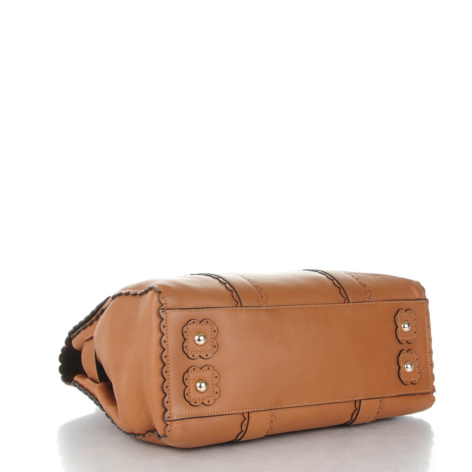 Mulberry Soft Matte Leather Cookie Bayswater Satchel Oak 4 of 8
