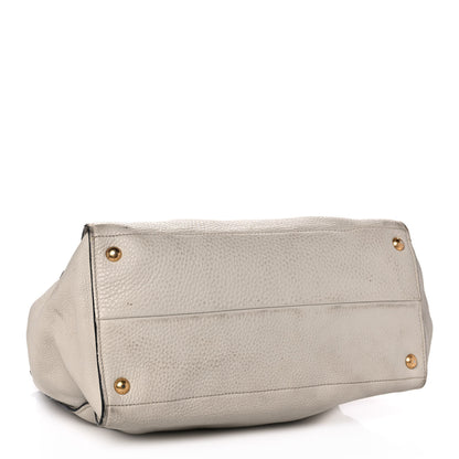 Prada Vitello Daino Tote Talco 3 of 11