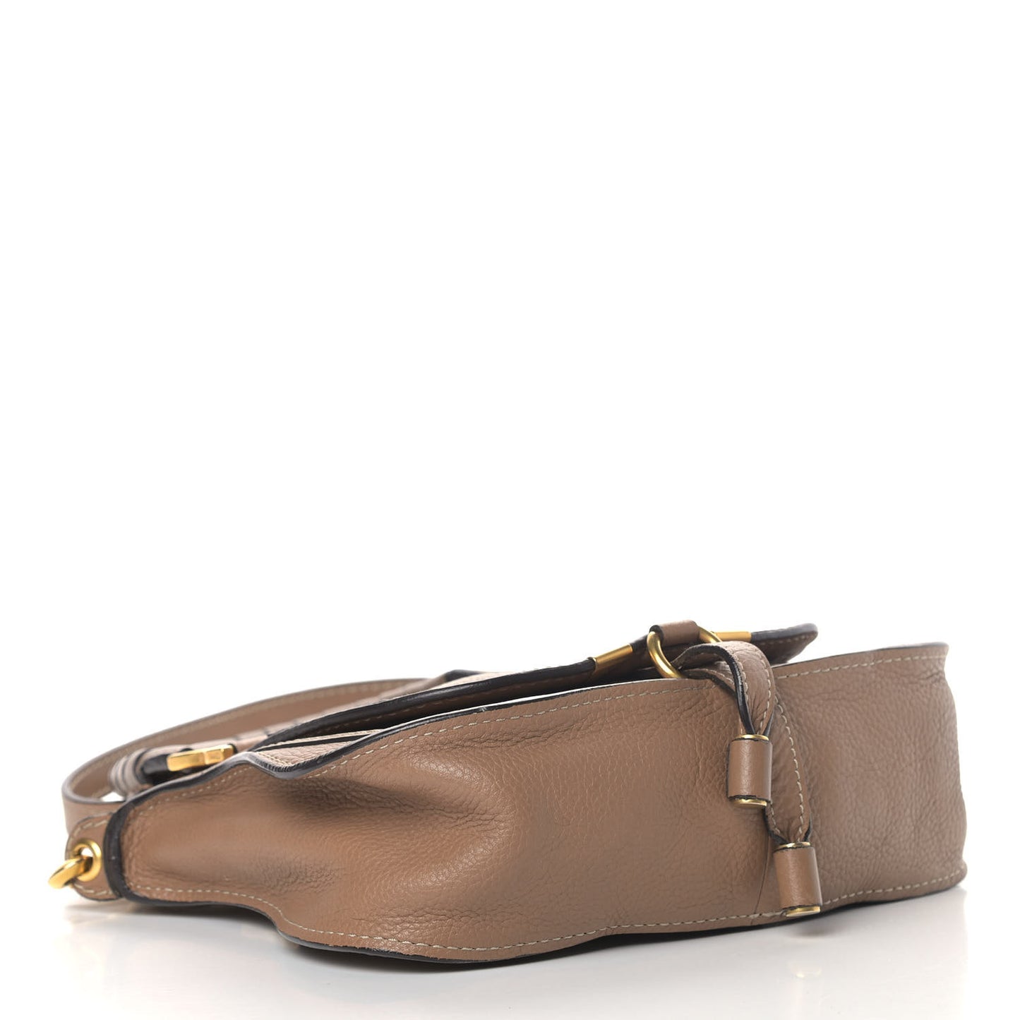 Calfskin Mini Marcie Satchel Nut