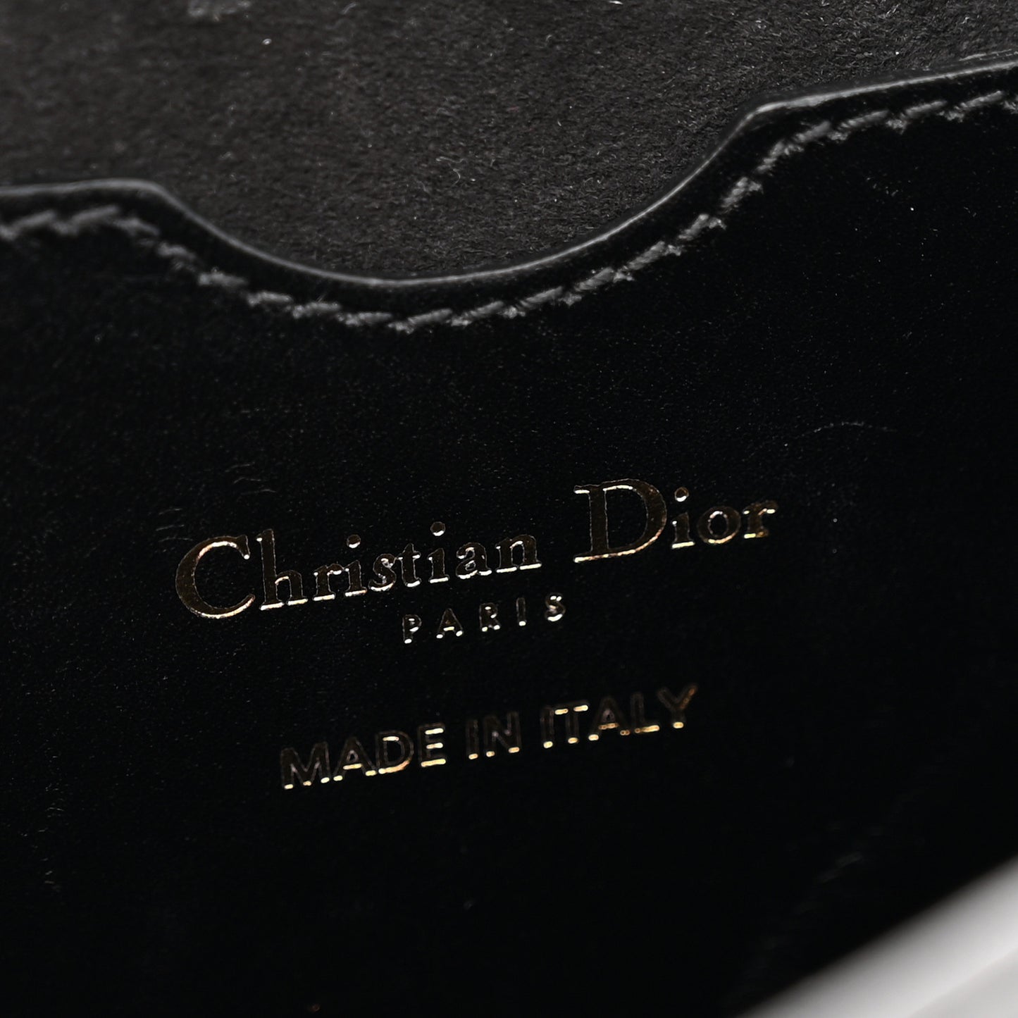 Box Calfskin Large Bobby Flap Black