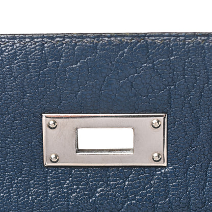 Hermes Chevre De Coromandel Kelly Retourne 35 Bleu De Prusse 23 of 41