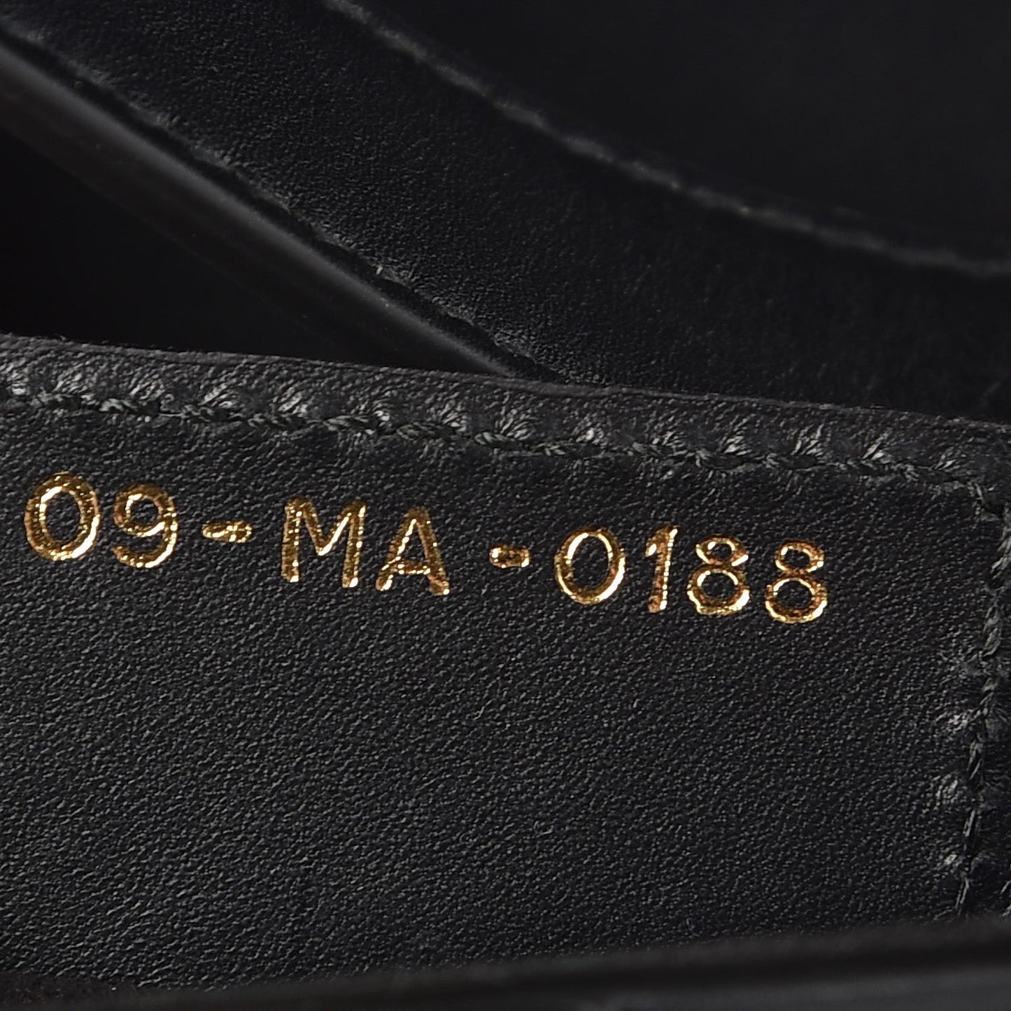 Calfskin Saddle Bag Black
