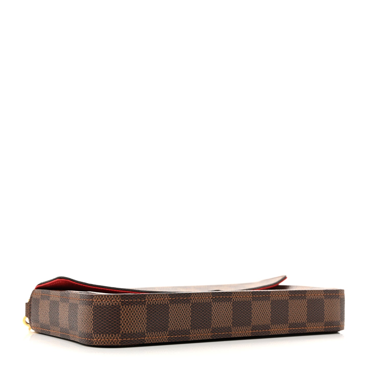Damier Ebene Pochette Felicie Chain Wallet