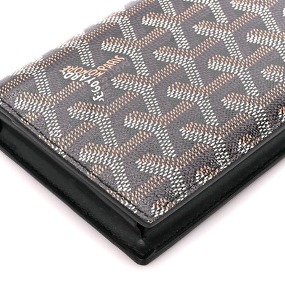 Goyard Goyardine Saint-Lambert Wallet Black Gold 9 of 14