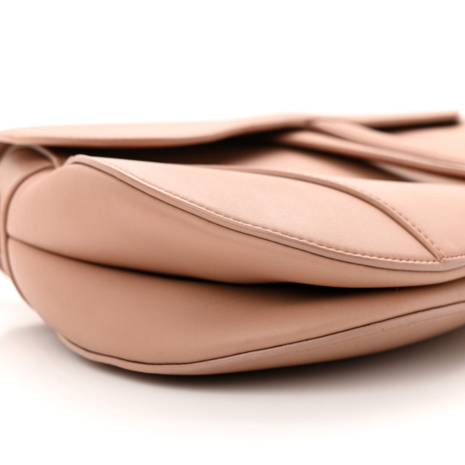 Christian Dior Ultra Matte Calfskin Saddle Bag Blush 9 of 12