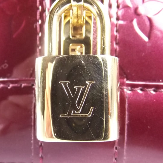 Louis Vuitton Vernis Alma PM Rouge Fauviste 8 of 9