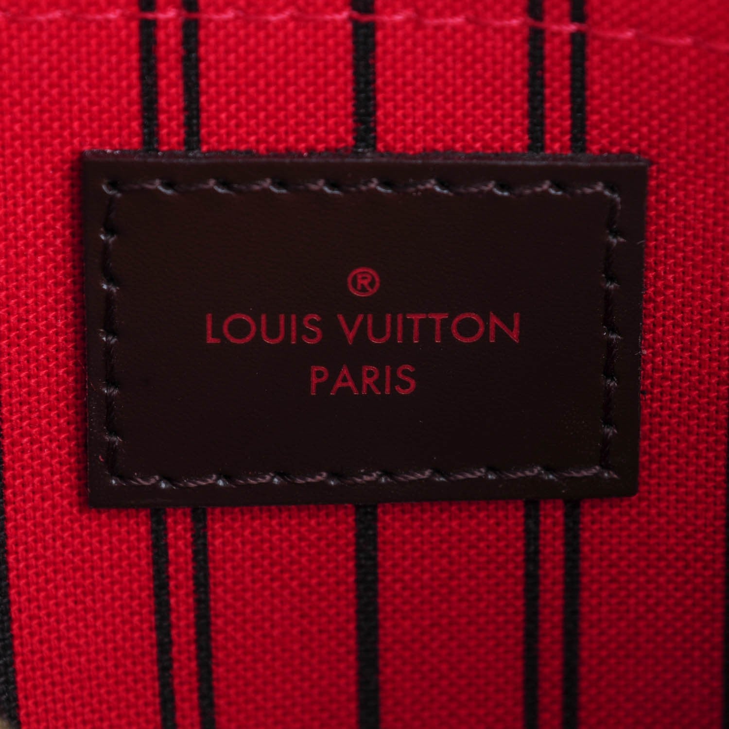 Louis Vuitton Damier Ebene Neverfull MM GM Pochette 6 of 7