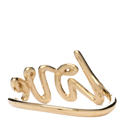 Tiffany 18K Yellow Gold Paloma's Graffiti Love Ring 54 7 2 of 3