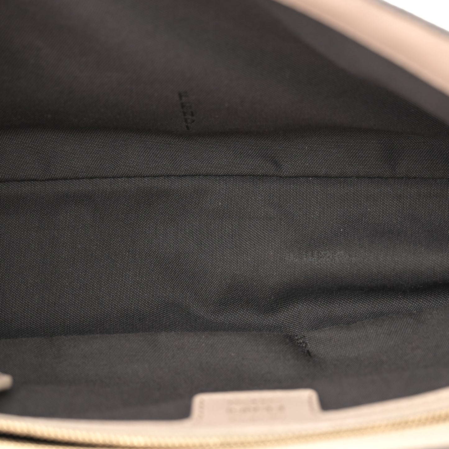 Nappa FF 1974 Embossed Baguette Camelia