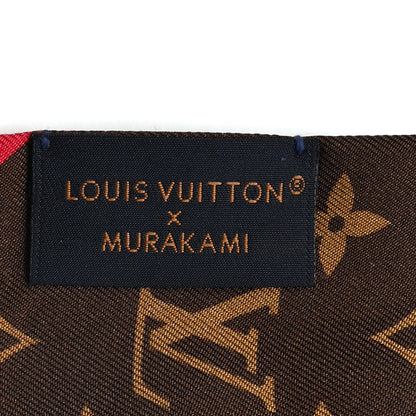 Louis Vuitton LV X TM Silk Monogram Cerises Bandeau Brown 3 of 3