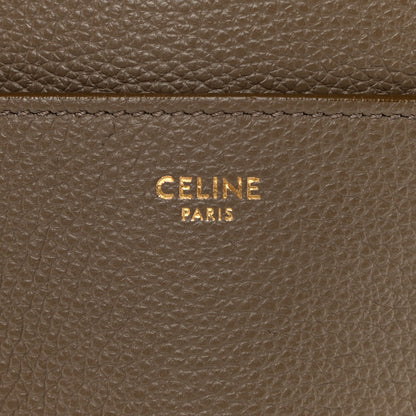 Celine Soft Grained Calfskin Sangle Bucket Bag Taupe 6 of 13