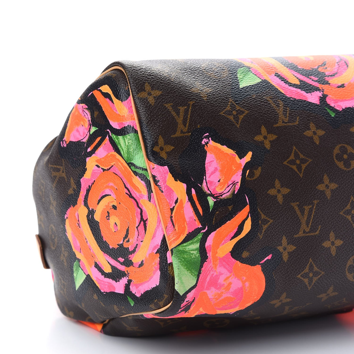 Louis Vuitton Monogram Roses Speedy 30 9 of 10