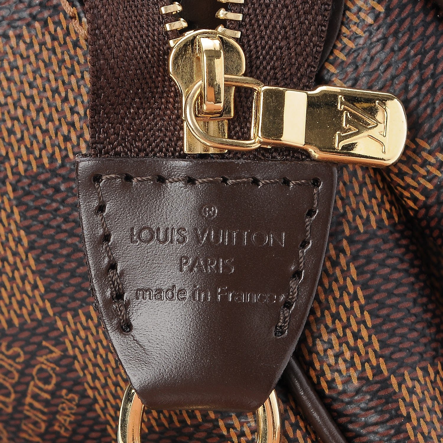 Louis Vuitton Damier Ebene Eva Clutch 6 of 8
