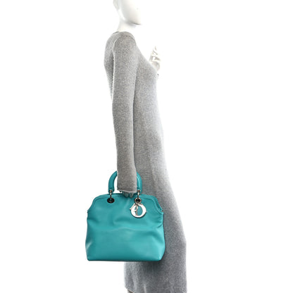 Christian Dior Bullcalf Granville Light Blue 2 of 11