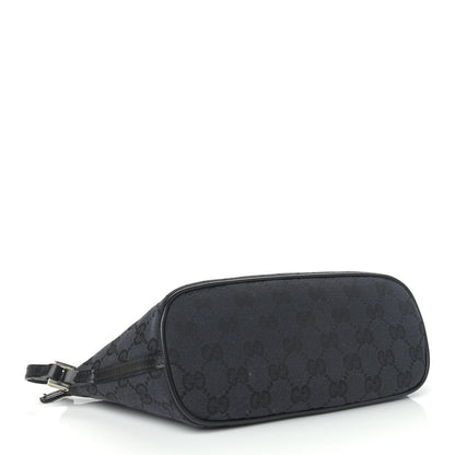 Gucci Monogram Web Boat Pochette Black 4 of 11