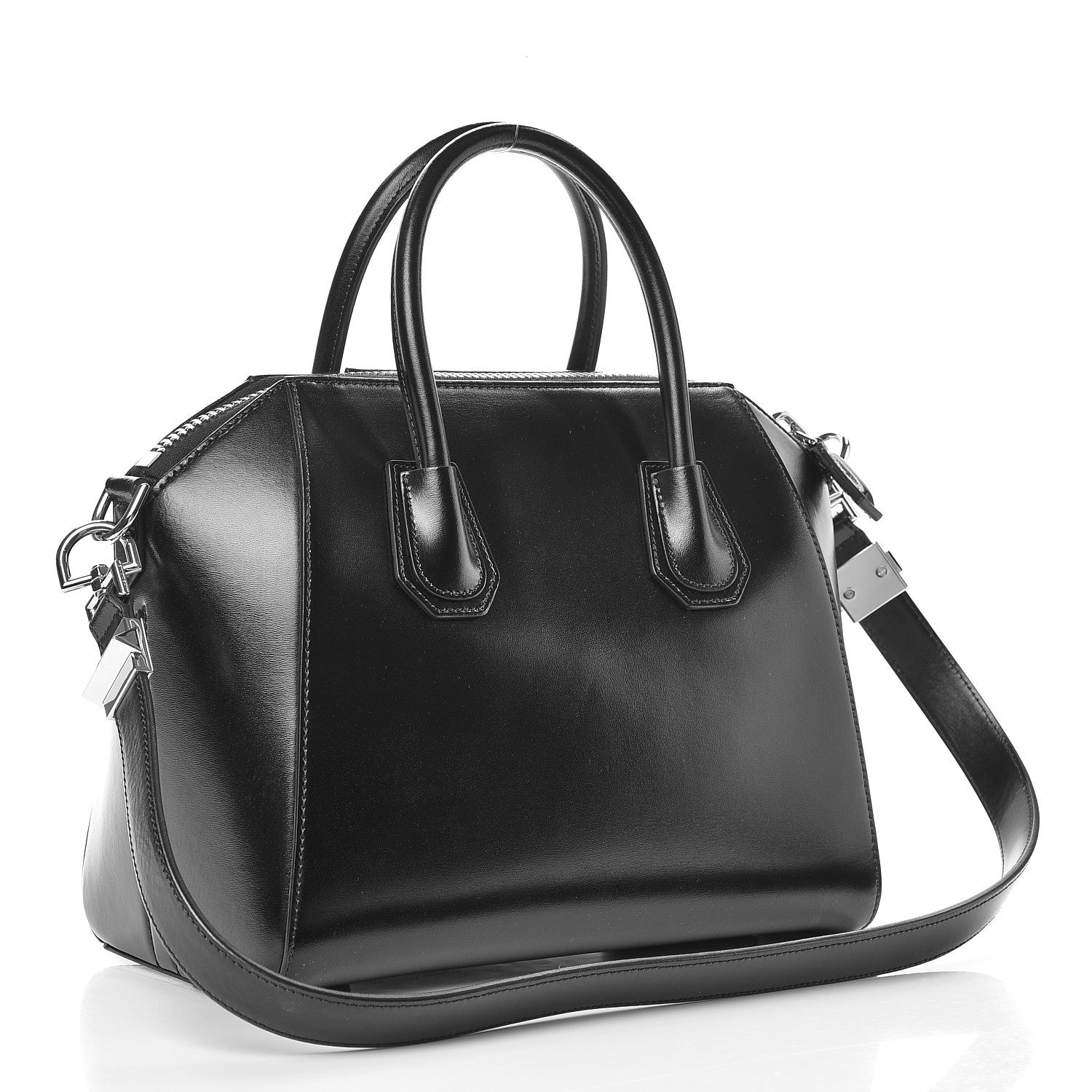 Givenchy Shiny Lord Calfskin Small Antigona Black 3 of 8