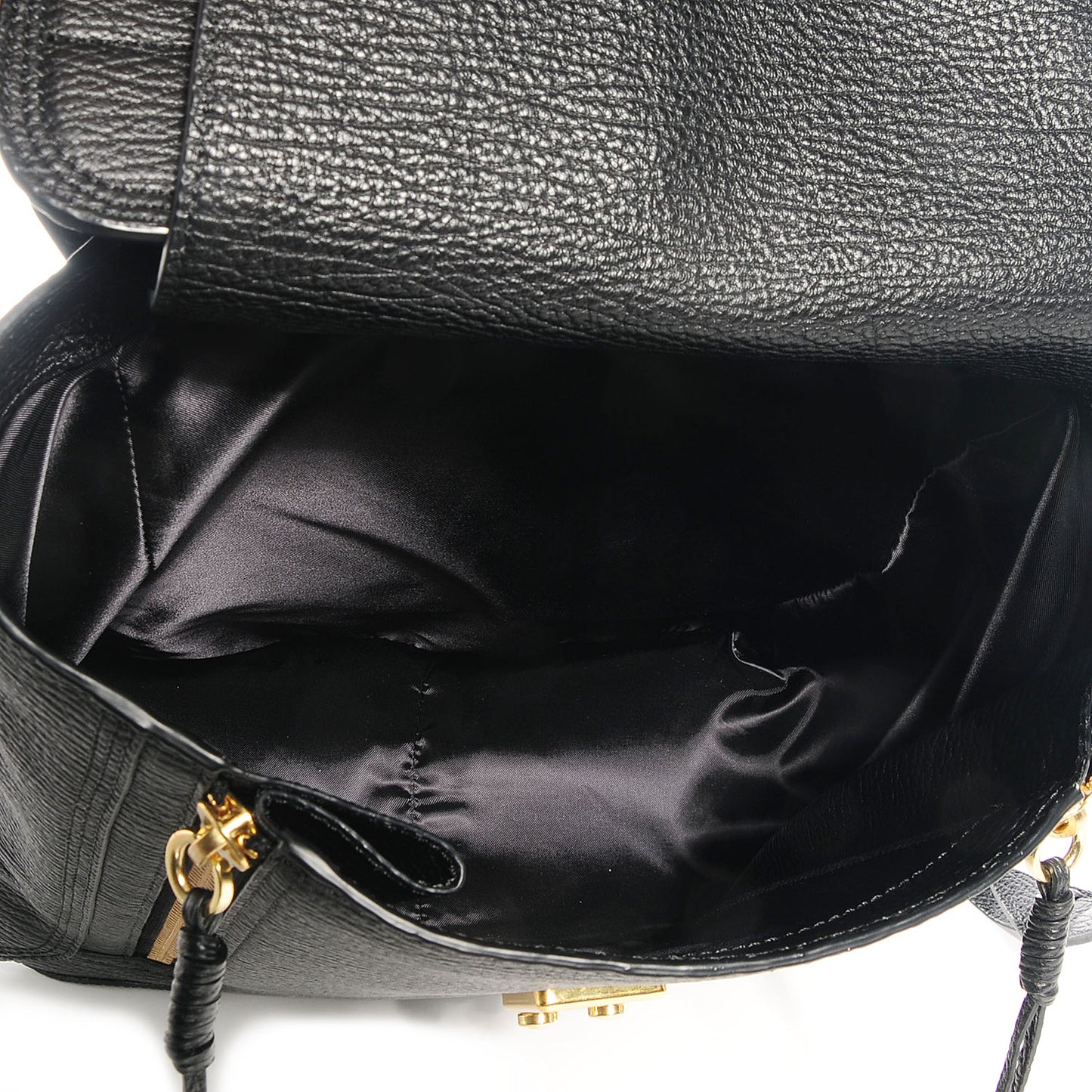 3.1 Leather Pashli Backpack Black