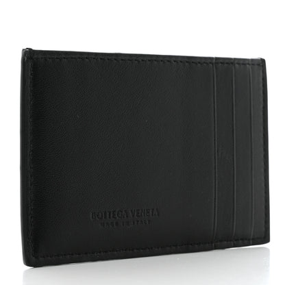 Bottega Veneta Nappa Maxi Intrecciato Card Holder Black 3 of 7