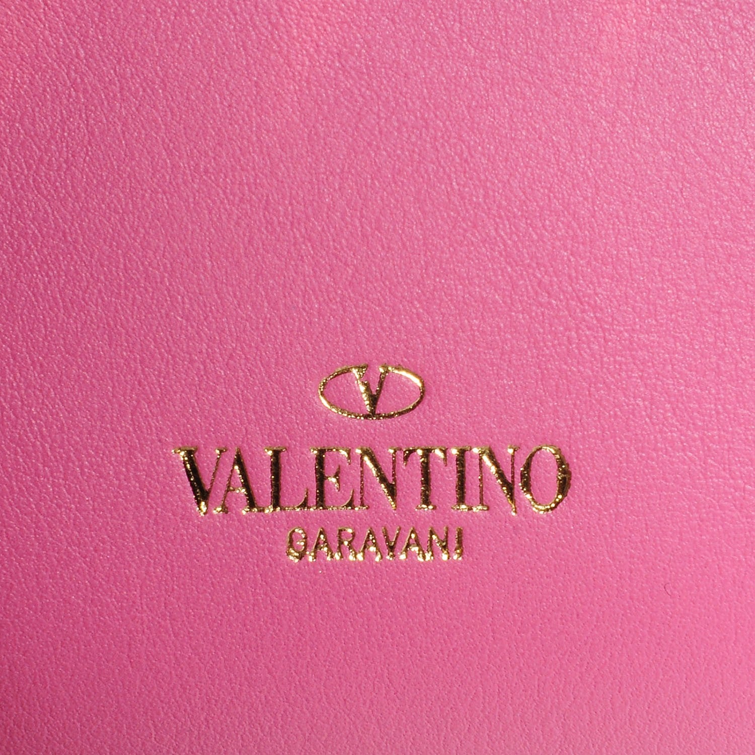 Valentino Garavani Calfskin Rockstud Flip Lock Wristlet Wallet Ninphea 8 of 9