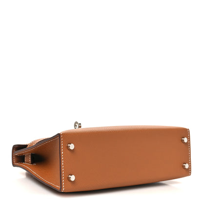 Hermes Epsom Mini Kelly Sellier 20 Gold 4 of 11