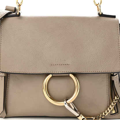 Chloe Calfskin Mini Faye Day Shoulder Bag Motty Grey 8 of 15