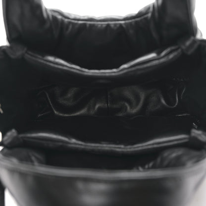 Prada Nappa Soft Padded Small Double Handled Shoulder Bag Black 5 of 8