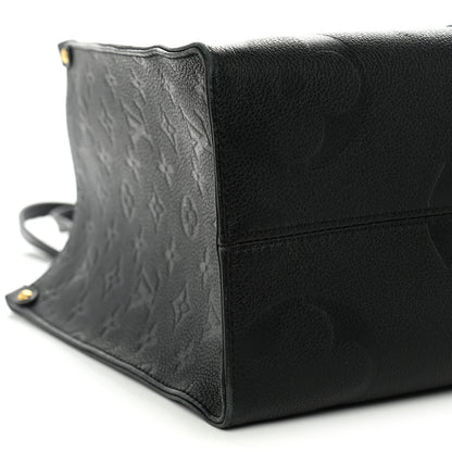 Louis Vuitton Empreinte Monogram Giant Onthego MM Black 8 of 15