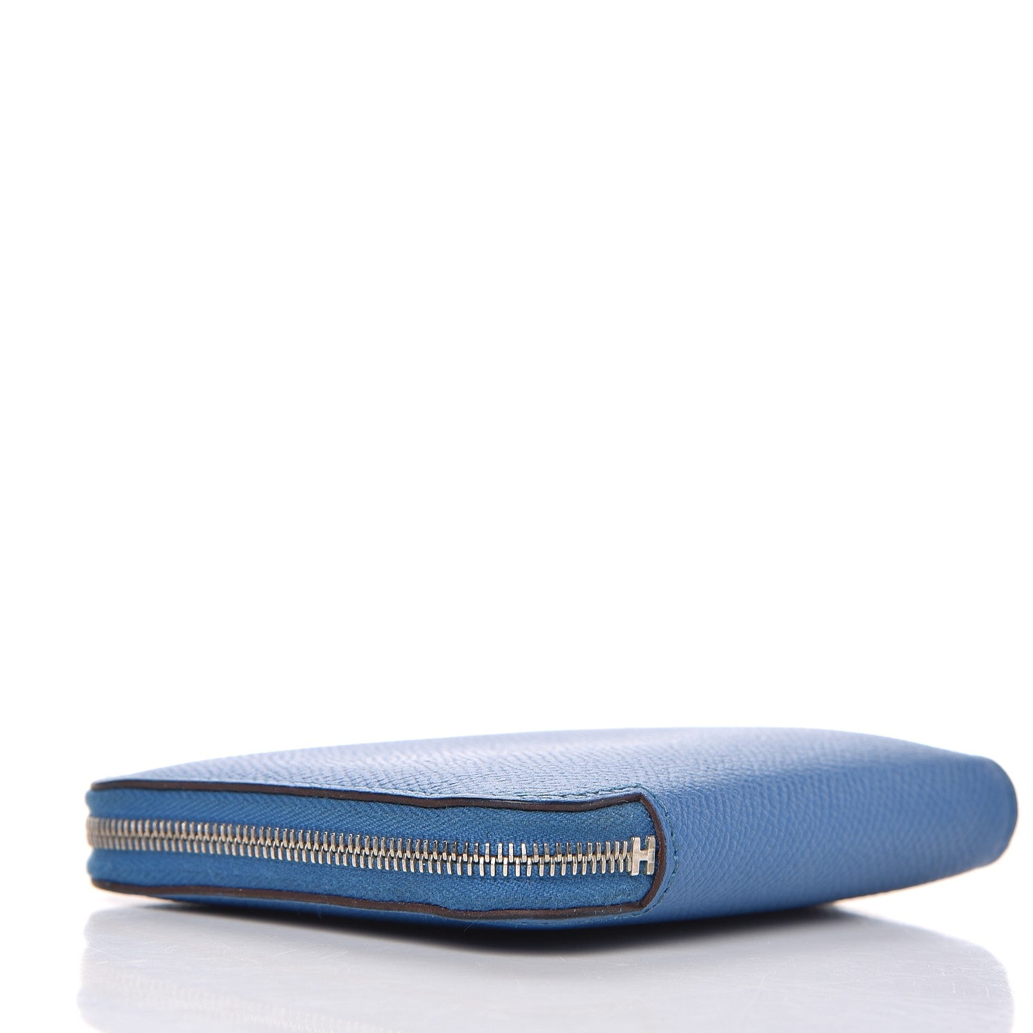 Hermes Epsom Silk'In Compact Wallet Mykonos Rouge Vif 4 of 10