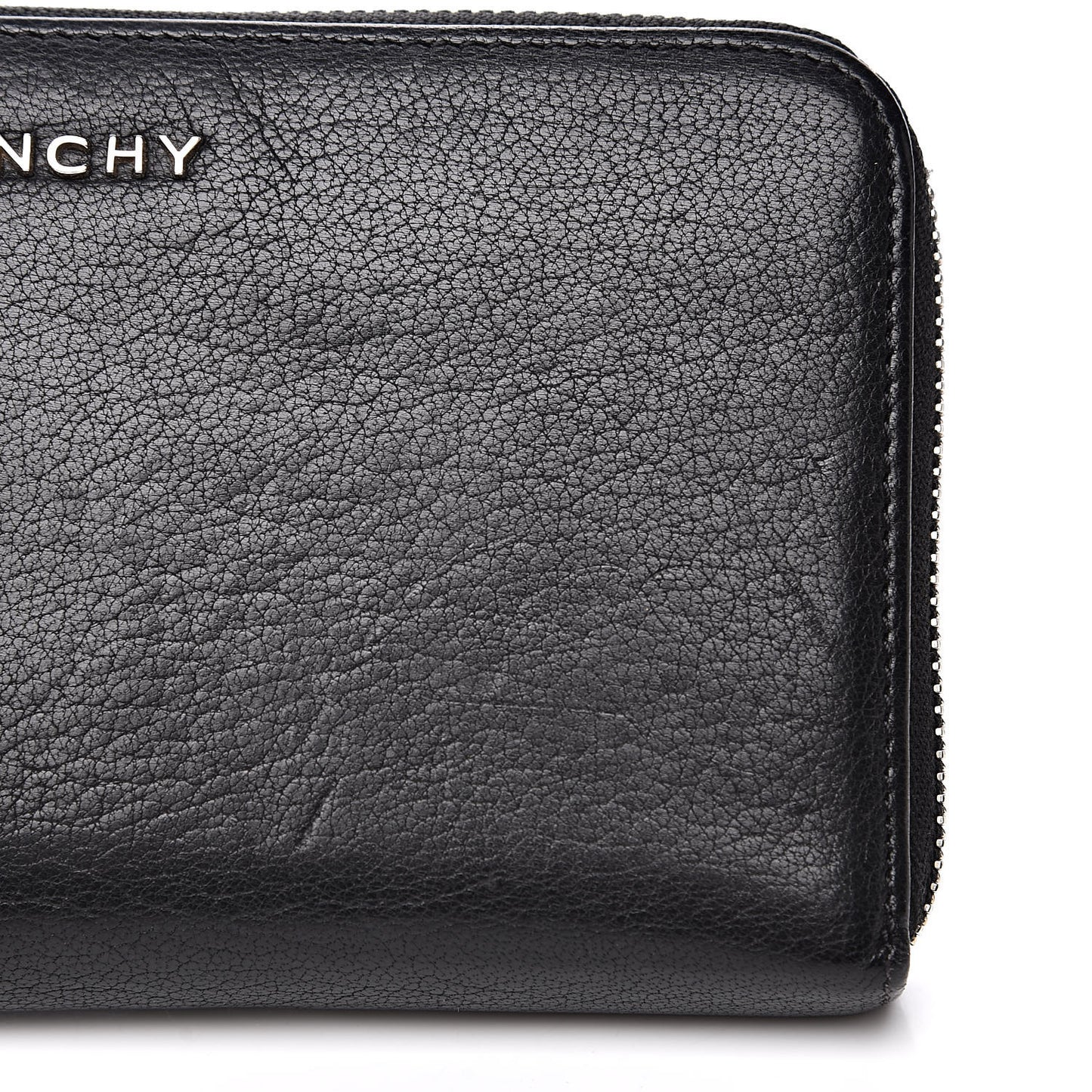 Sugar Goatskin Pandora Zip Around Wallet Black