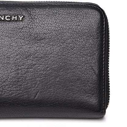 Givenchy Sugar Goatskin Pandora Zip Around Wallet Black 11 of 13