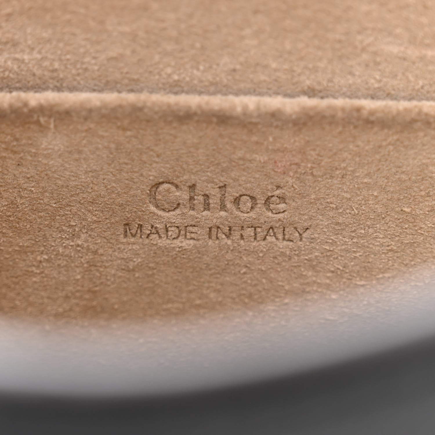 Chloe Calfskin Suede Small Nile Bracelet Bag Black 6 of 11