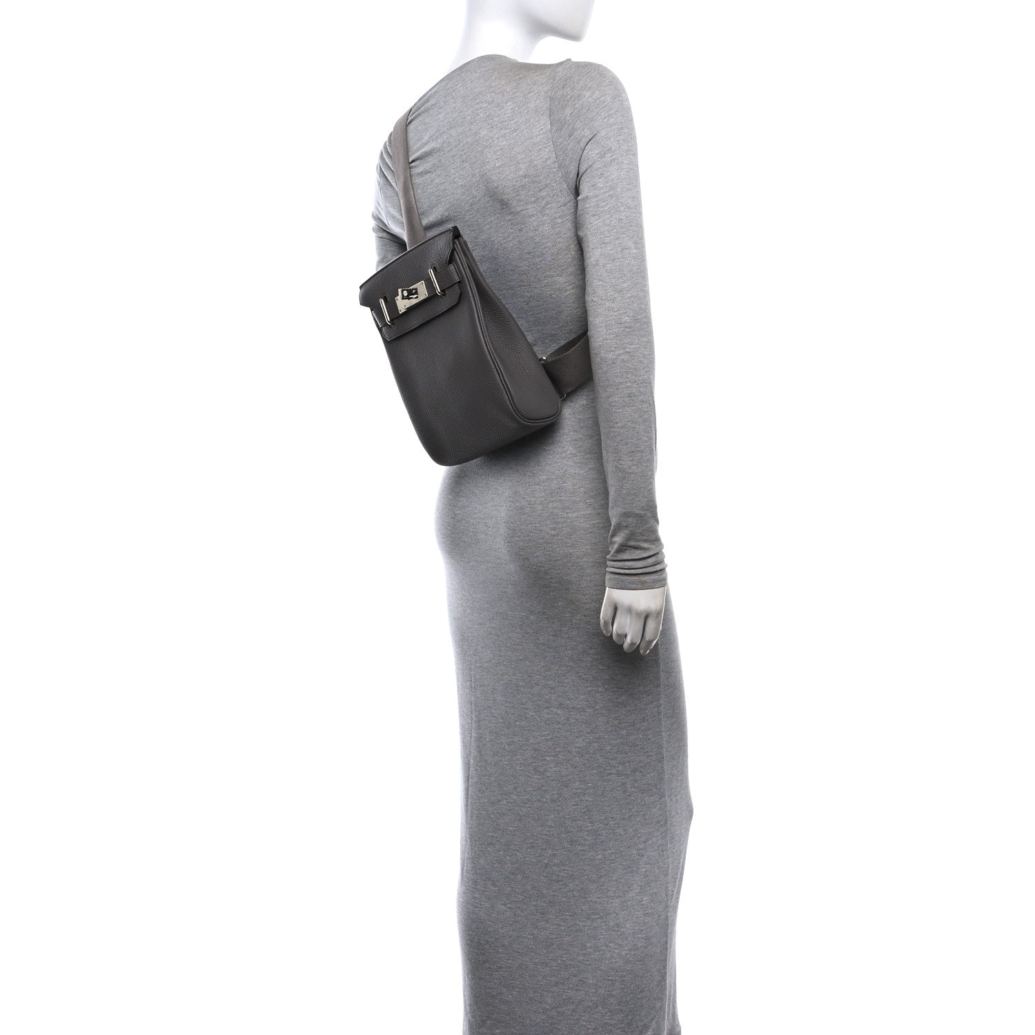 Hermes Togo Hac A Dos PM Backpack Gris Meyer 2 of 10