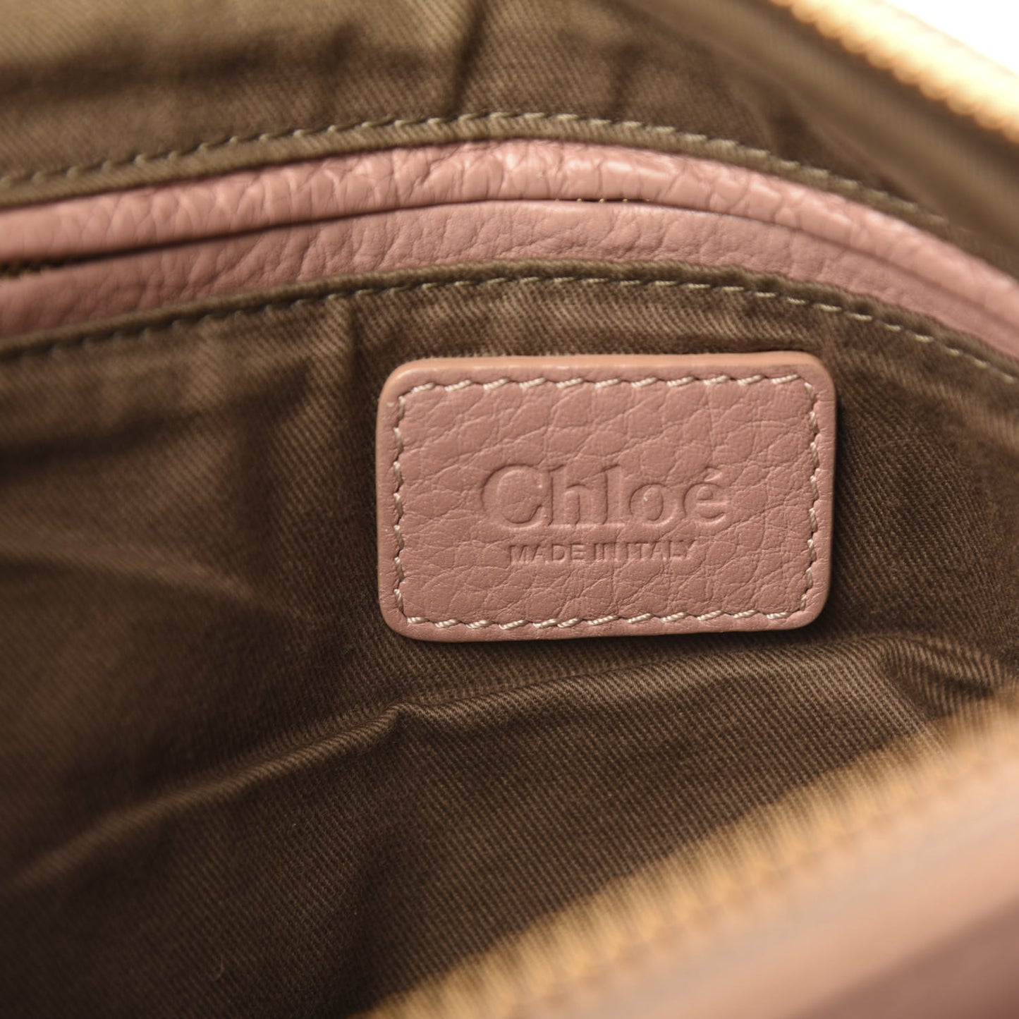 Calfskin Medium Marcie Satchel Pale Pink