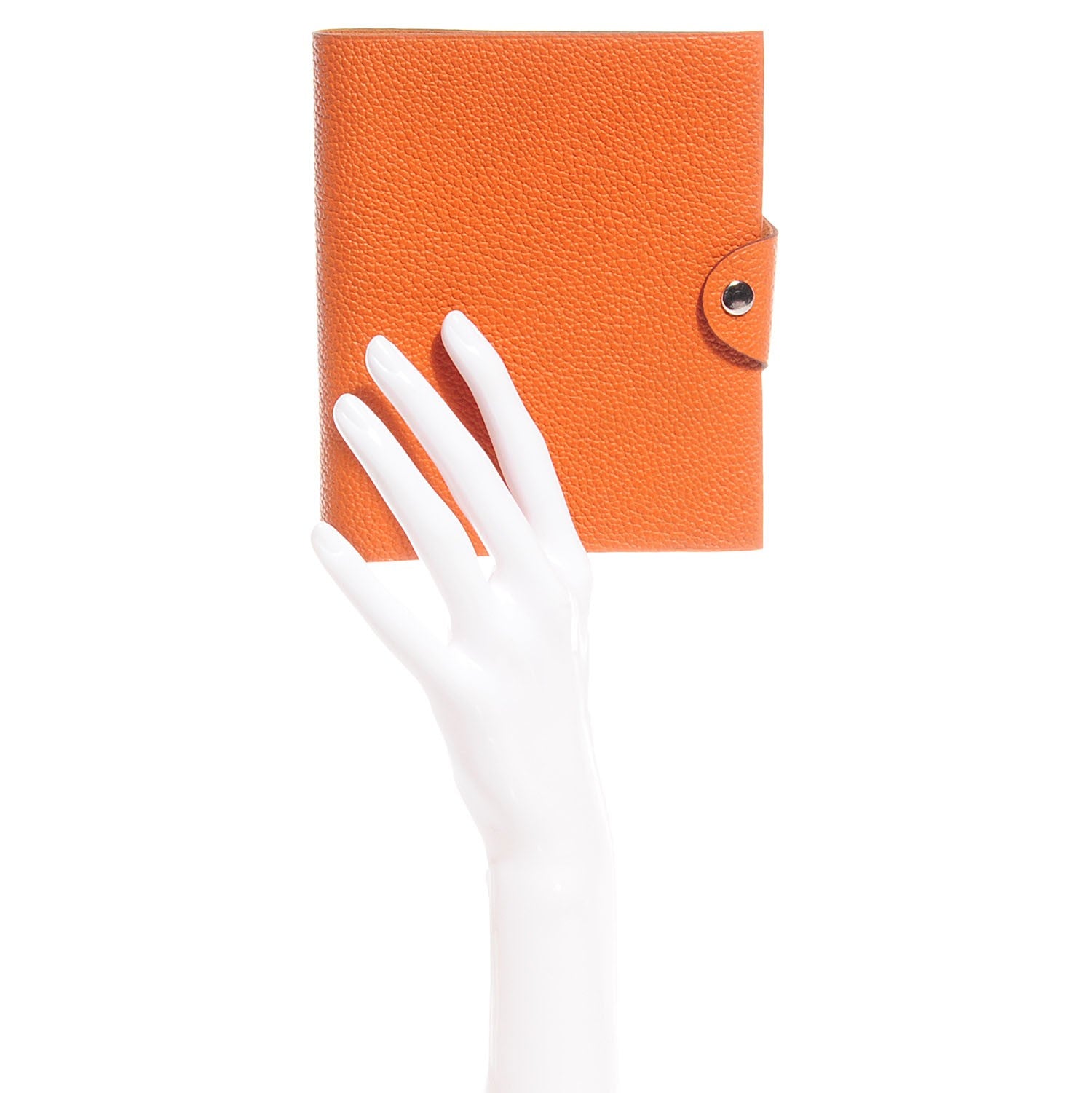 Hermes Togo Ulysse PM Notebook Cover Orange 2 of 9