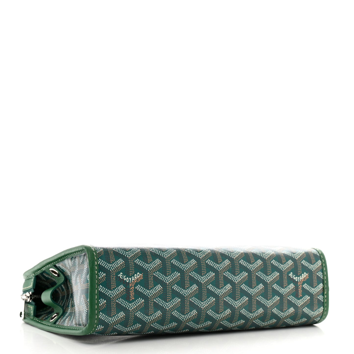 Goyardine Jouvence Toiletry Pouch MM Green
