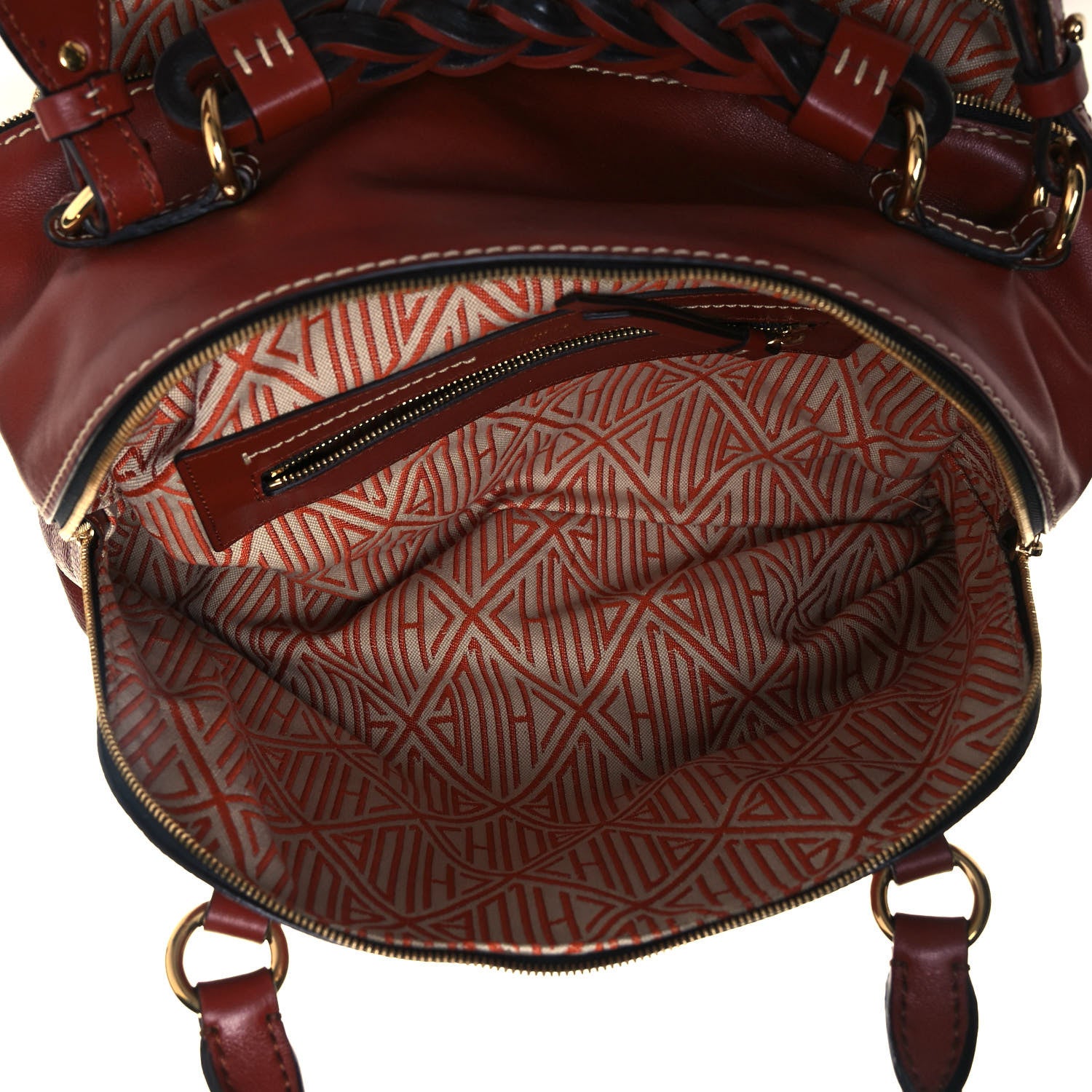 Chloe Calfskin Medium Daria Sepia Brown 6 of 15