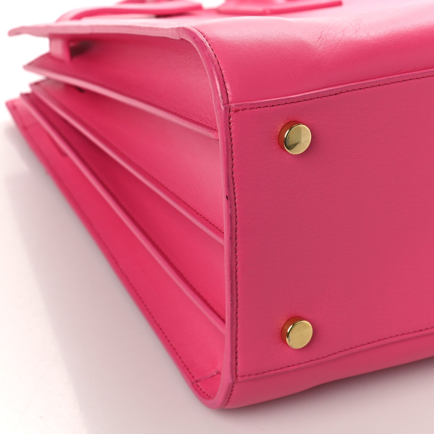 Calfskin Sac De Jour Bubblegum
