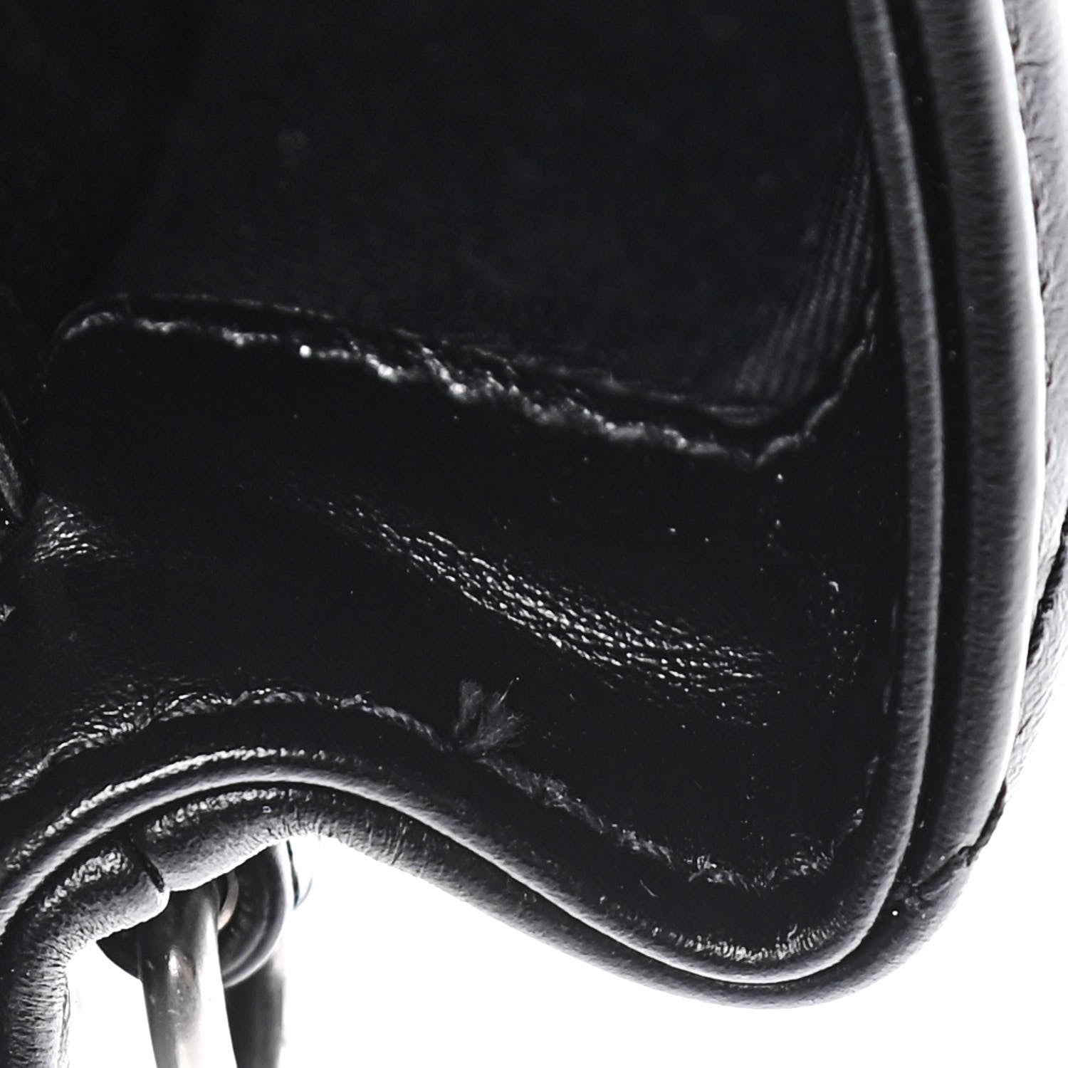 Saint Laurent Calfskin Y Quilted Monogram Toy Loulou Crossbody Bag Black 15 of 18