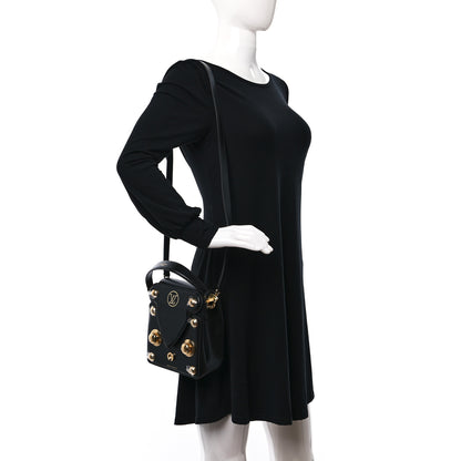 Louis Vuitton Calfskin S Lock XL Black 2 of 9