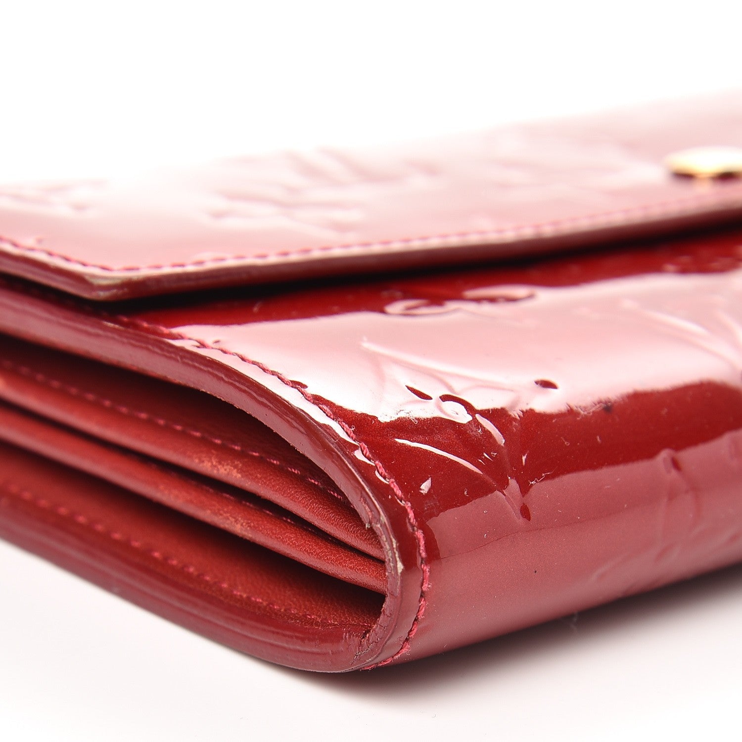 Louis Vuitton Vernis Sarah Wallet Pomme D'Amour 6 of 11