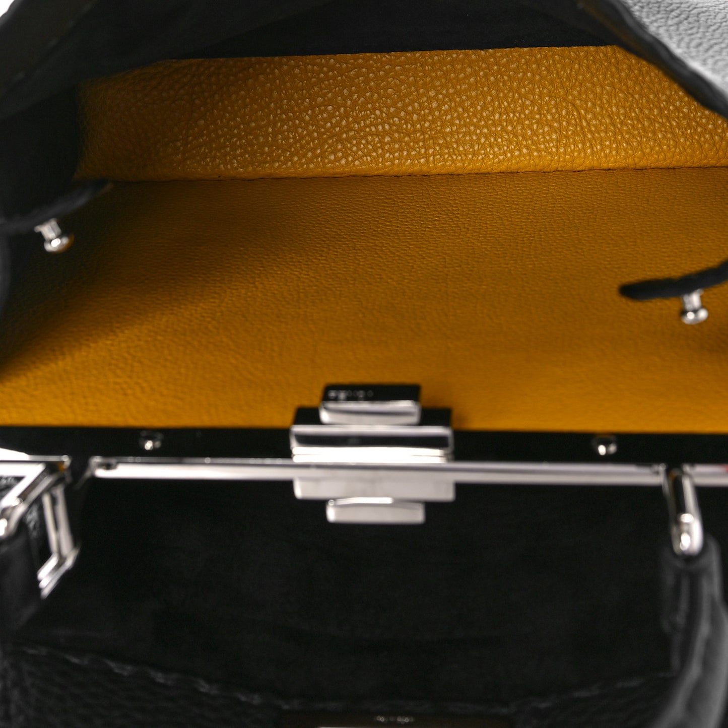Cuoio Romano Selleria Chamois Medium Peekaboo I SEE U Satchel Black Camel Sunflower