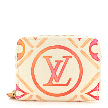 Louis Vuitton Monogram LV By The Pool Zippy Coin Purse Coral 1 of 7
