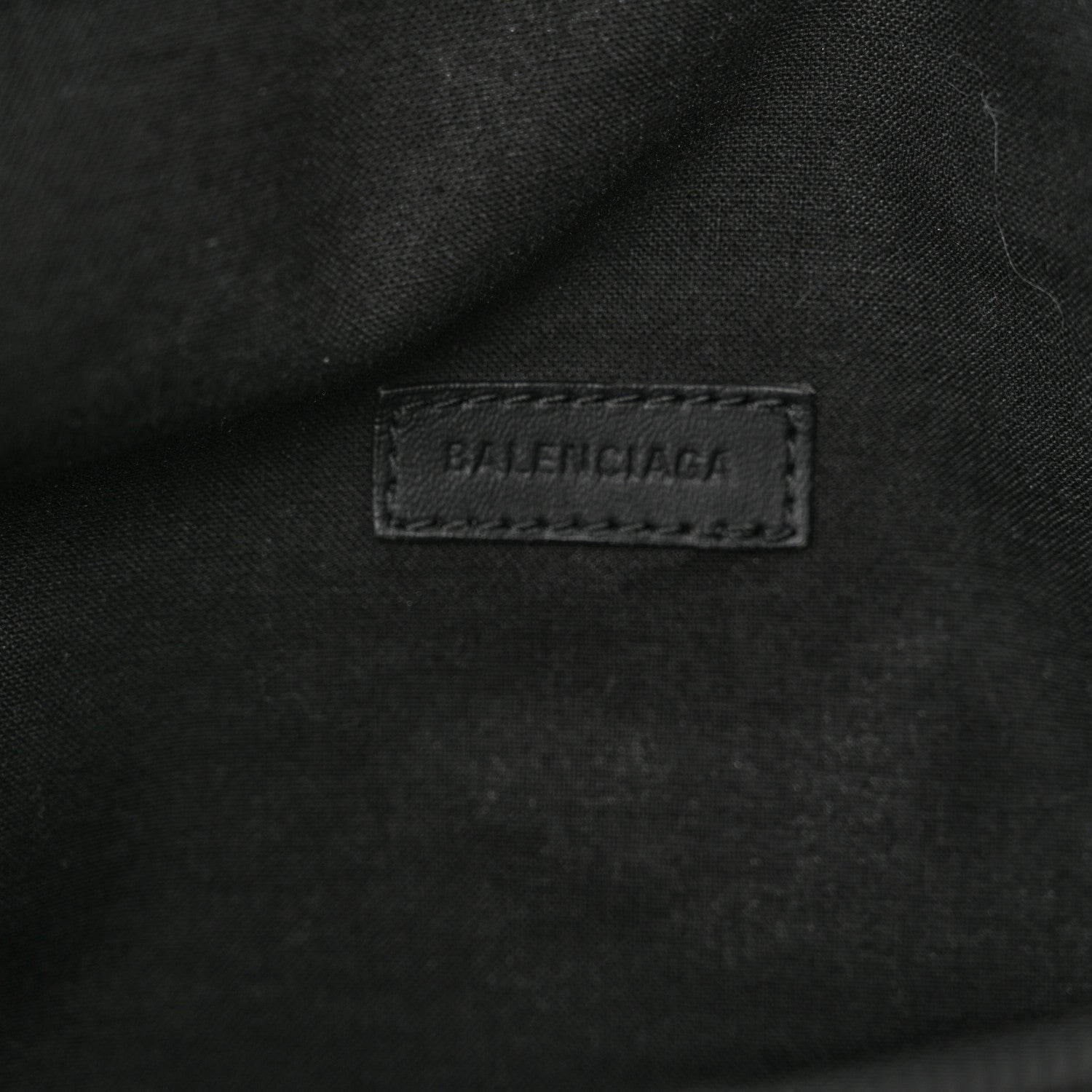 Balenciaga Nylon Canvas Logo Piercing Explorer Beltpack Black White 6 of 13