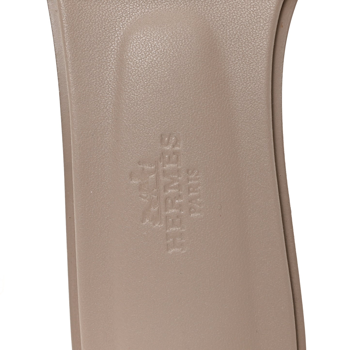 Box Calfskin Oran Sandals 36.5 Beige Mastics