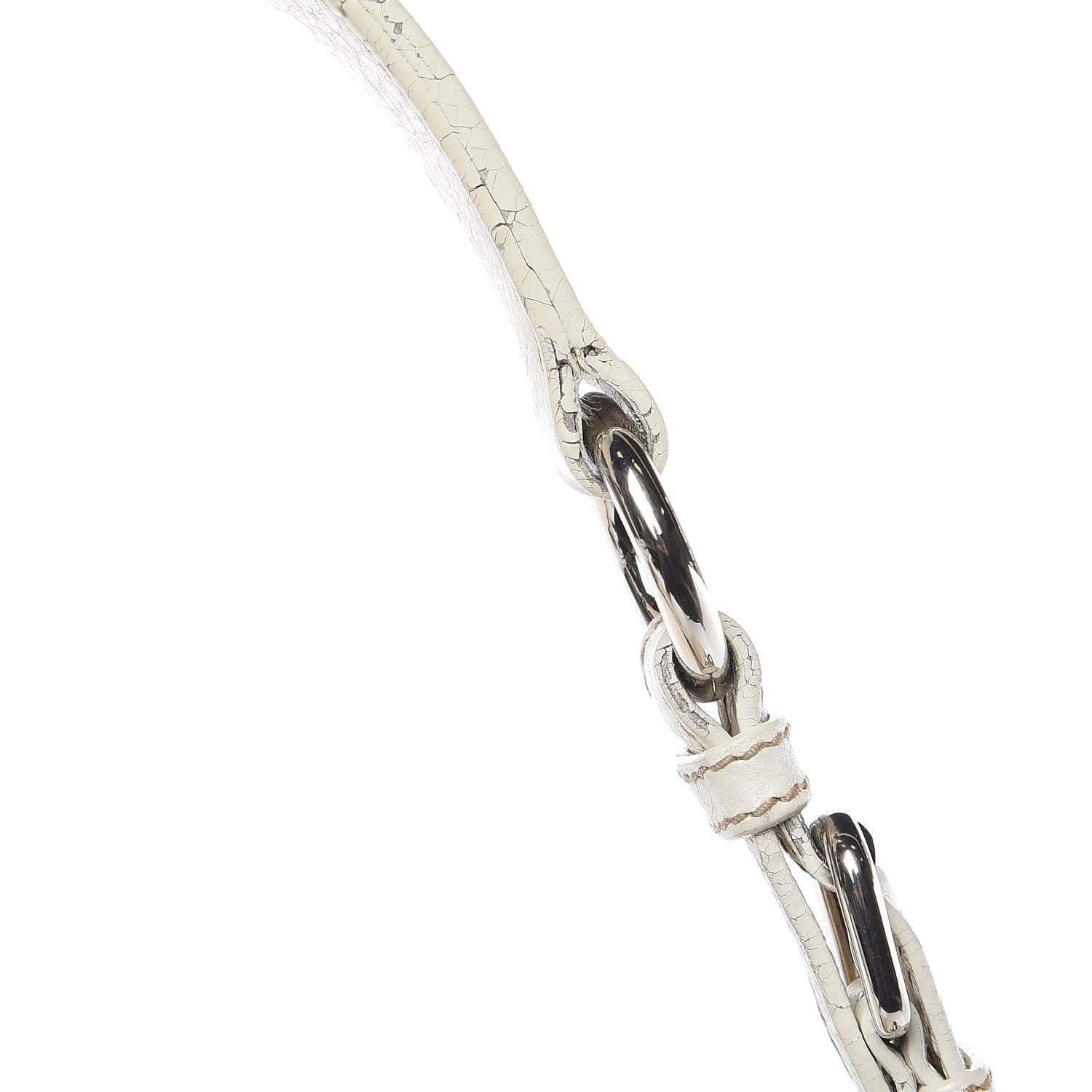 Prada Vitello Daino Hobo Bianco 16 of 16