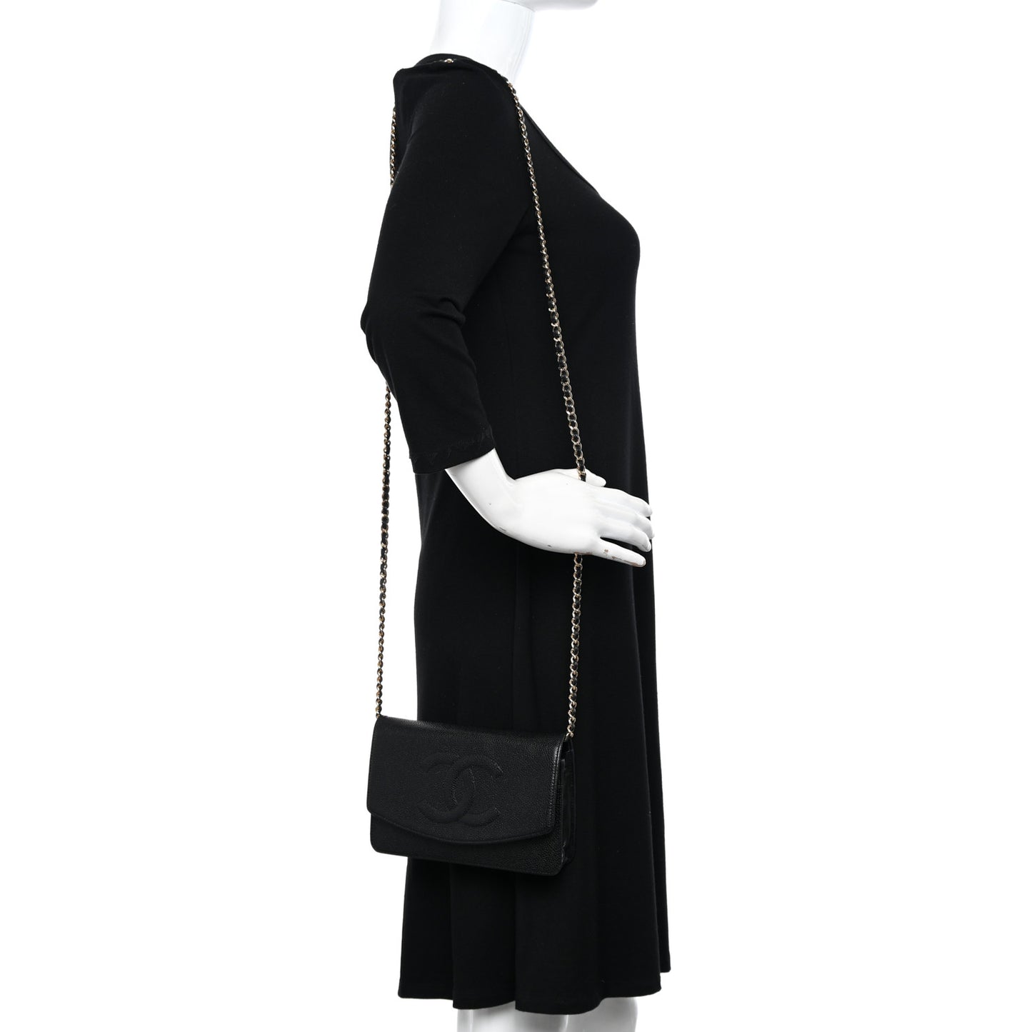 Caviar Timeless CC Wallet On Chain WOC Black